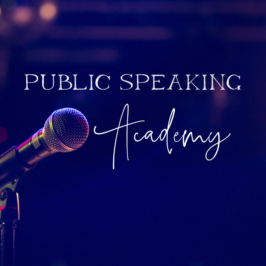 Public Speaking Academy Online